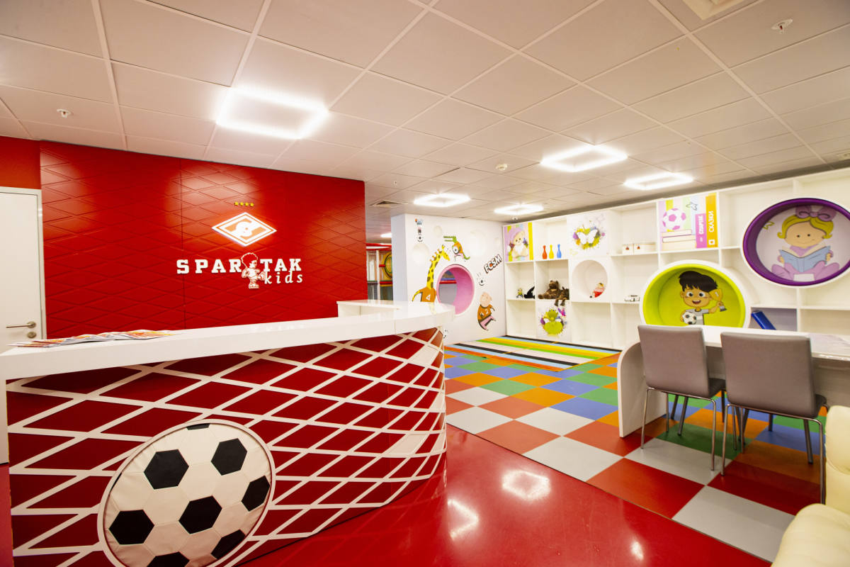 Стадион "Открытие Банк Арена" - Комната Spartak Kids на стадионе "Открытие Банк Арена"