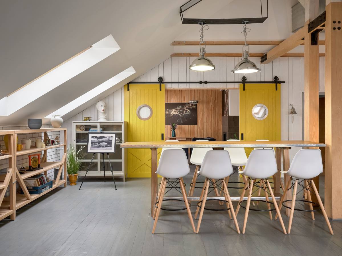 Loft Министерство - Авиатор - мансардный лофт рядом с Кремлём